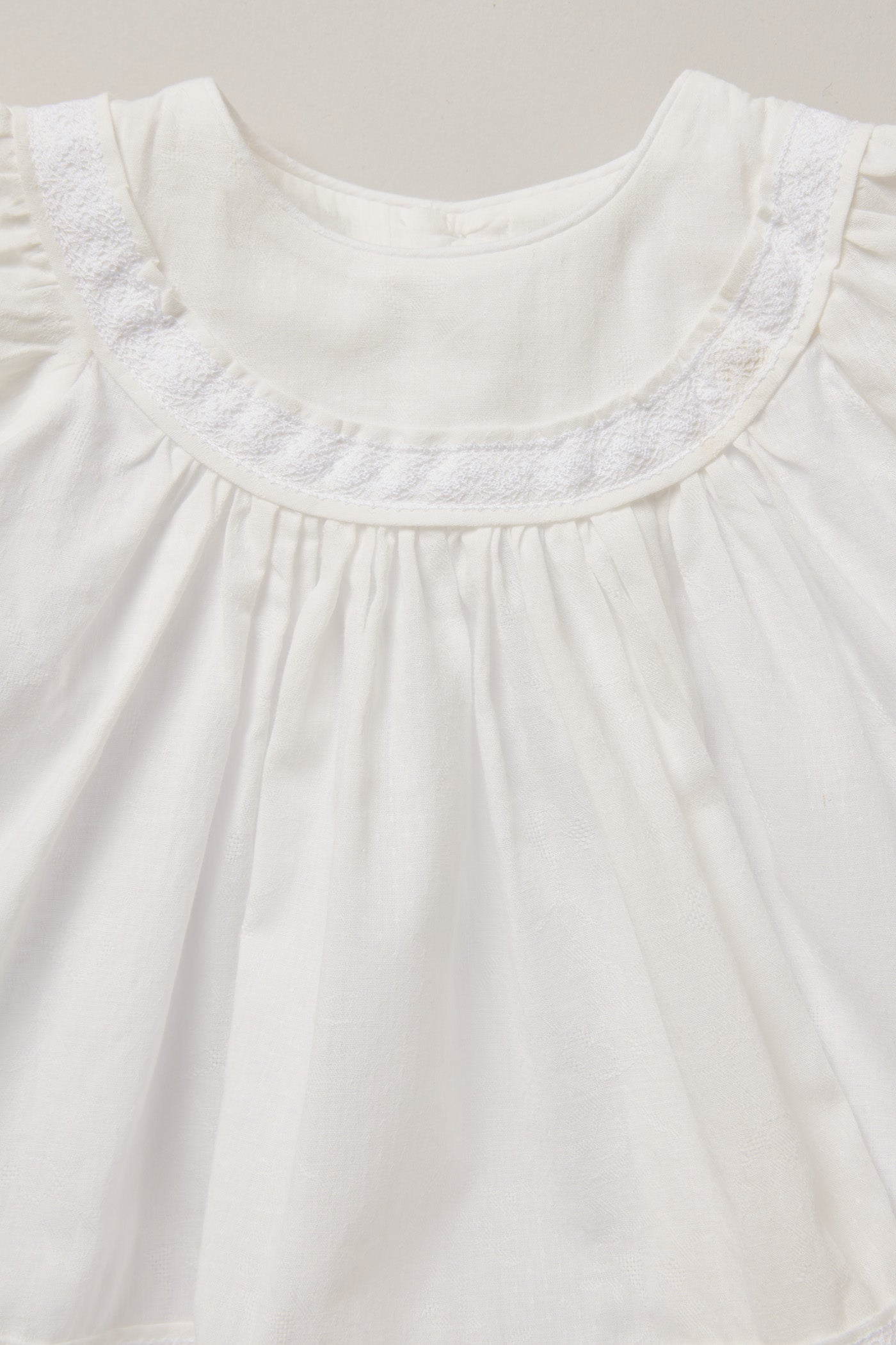Plumcake Dress in White