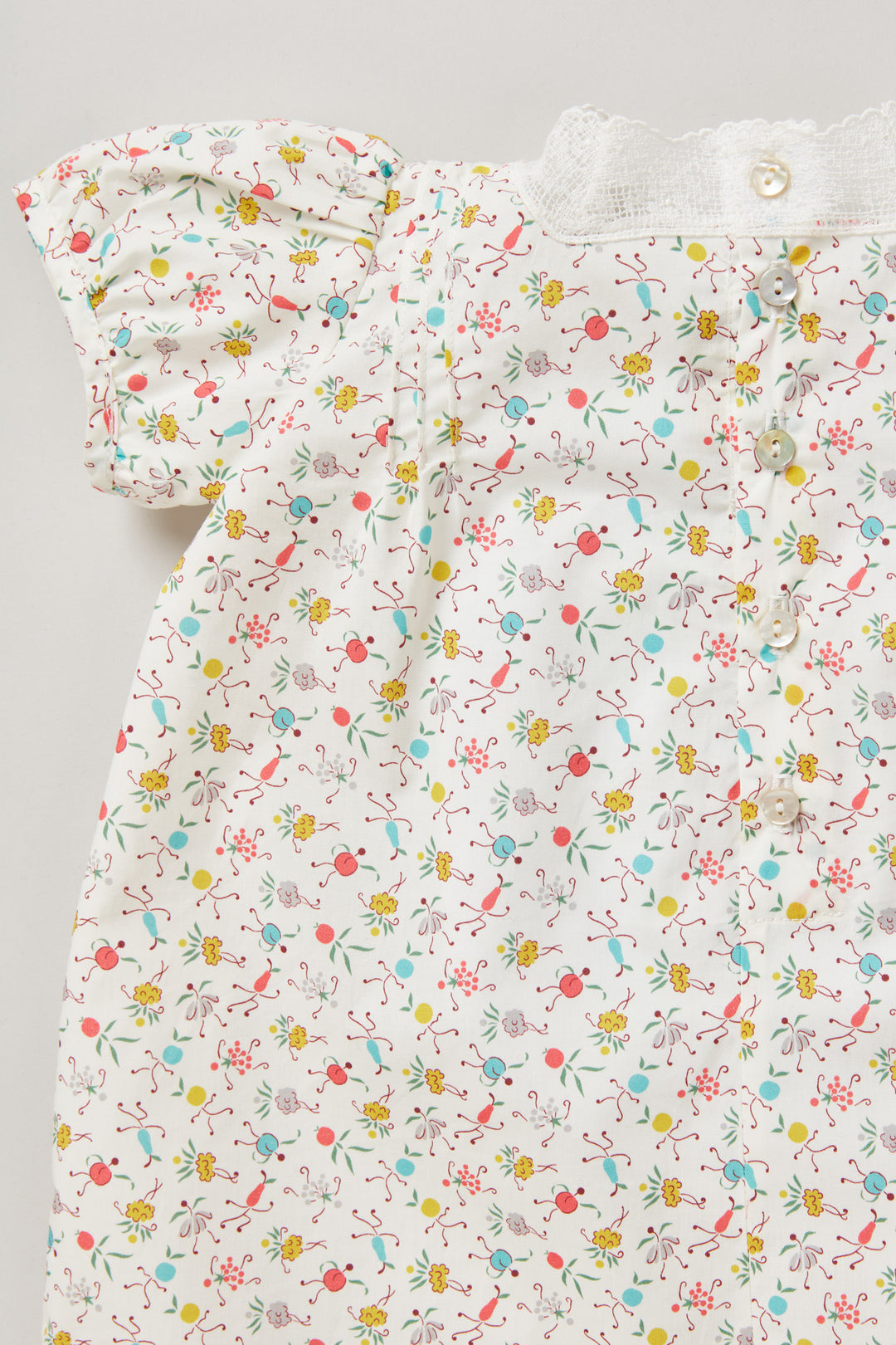 Baby Lullaby Dress In Happy Print