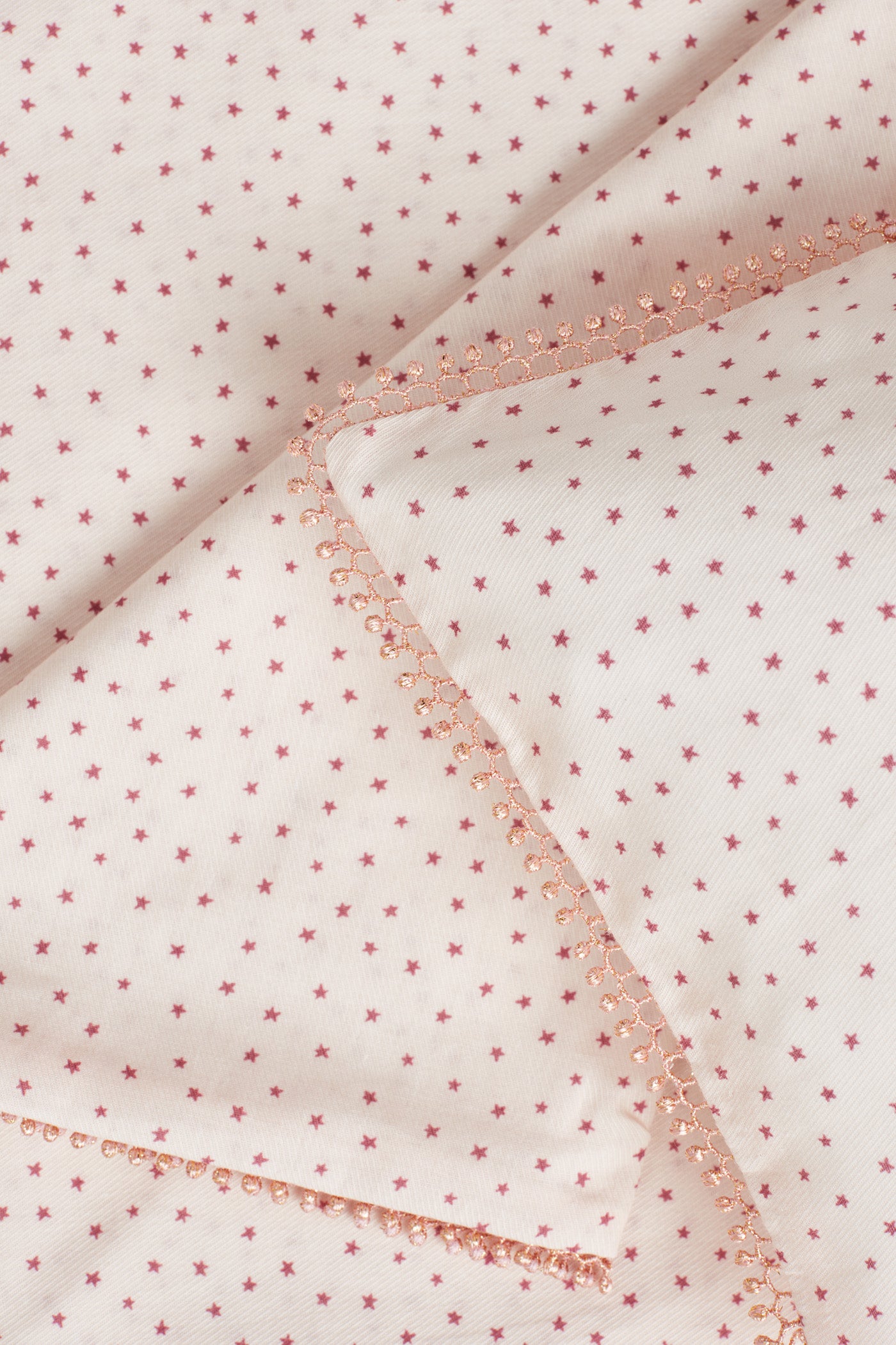 Pink Stars Duvet Cover Set for Single Bed