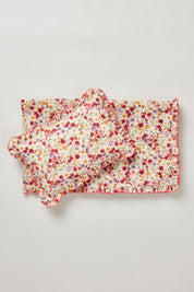 Poppy Linen Duvet Cover Set for Cot