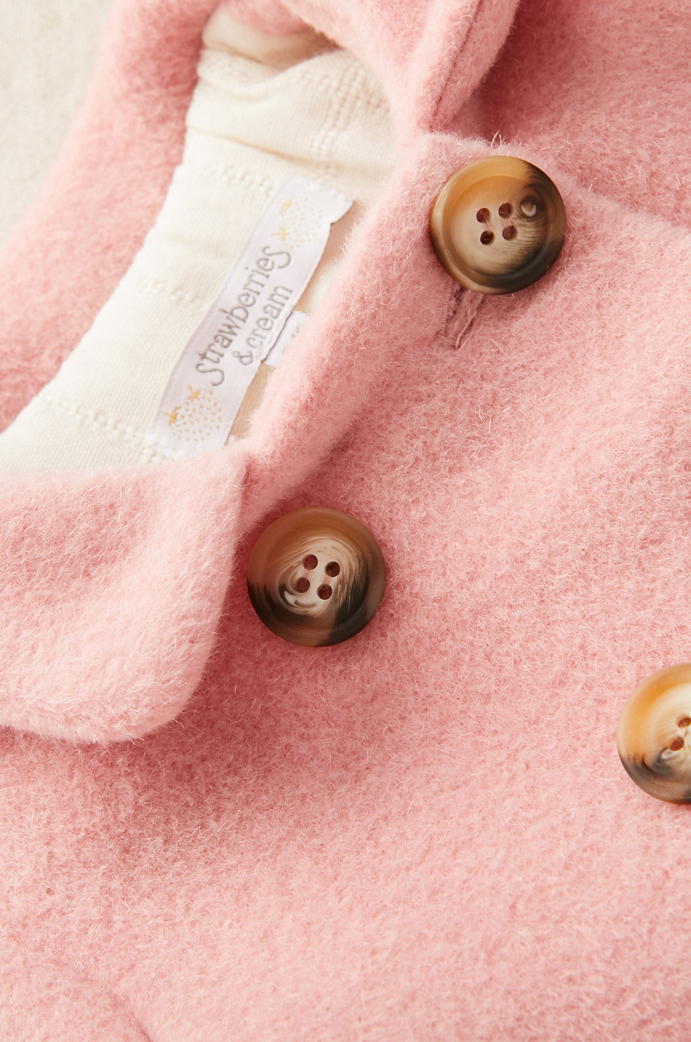 Anne Baby Coat Pink