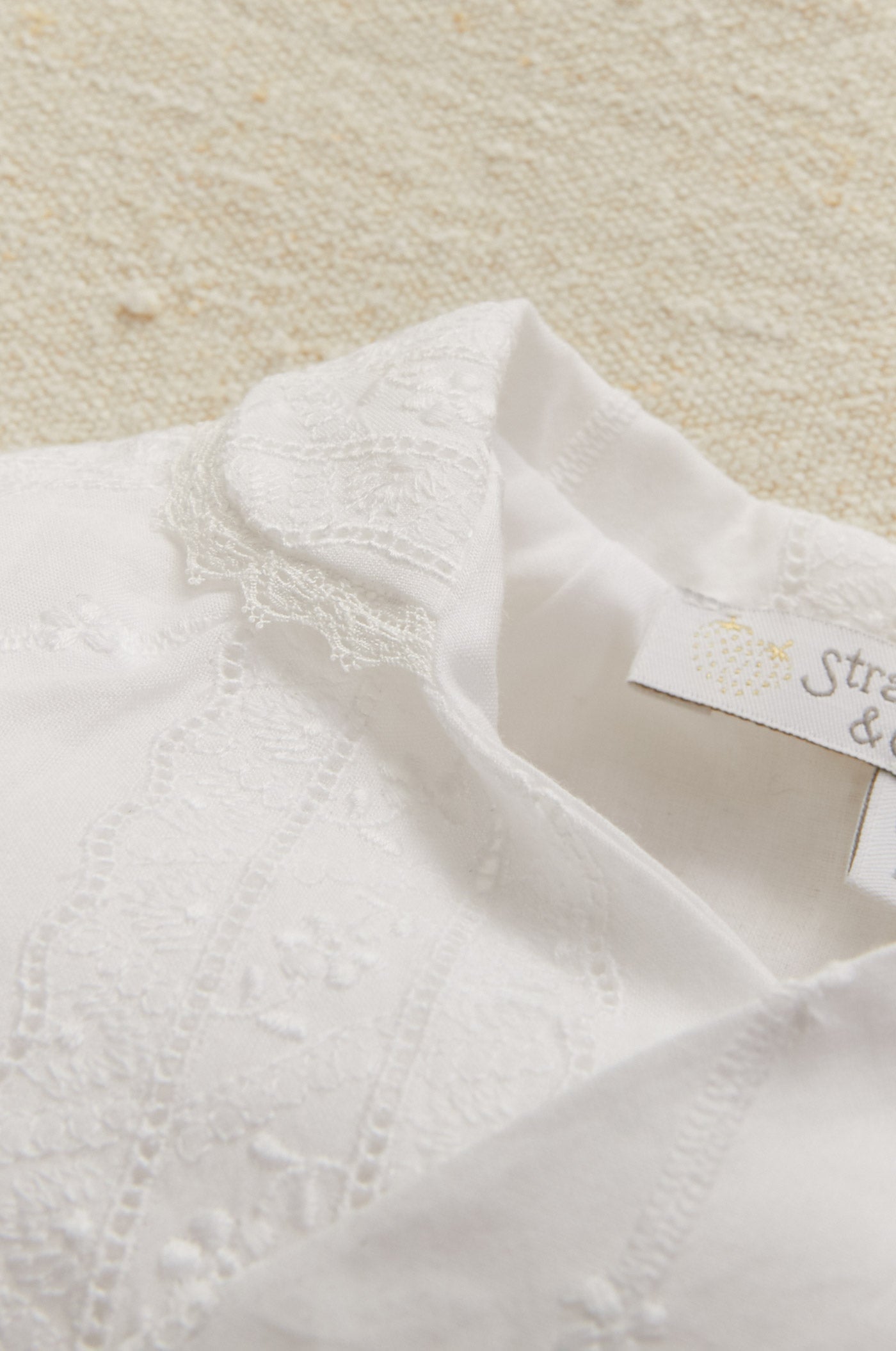 Baby Kimono Set in Broderie Anglaise