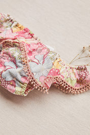 Circus in blue, pink and yellow flowers Liberty fabric - Swimwear Bottoms