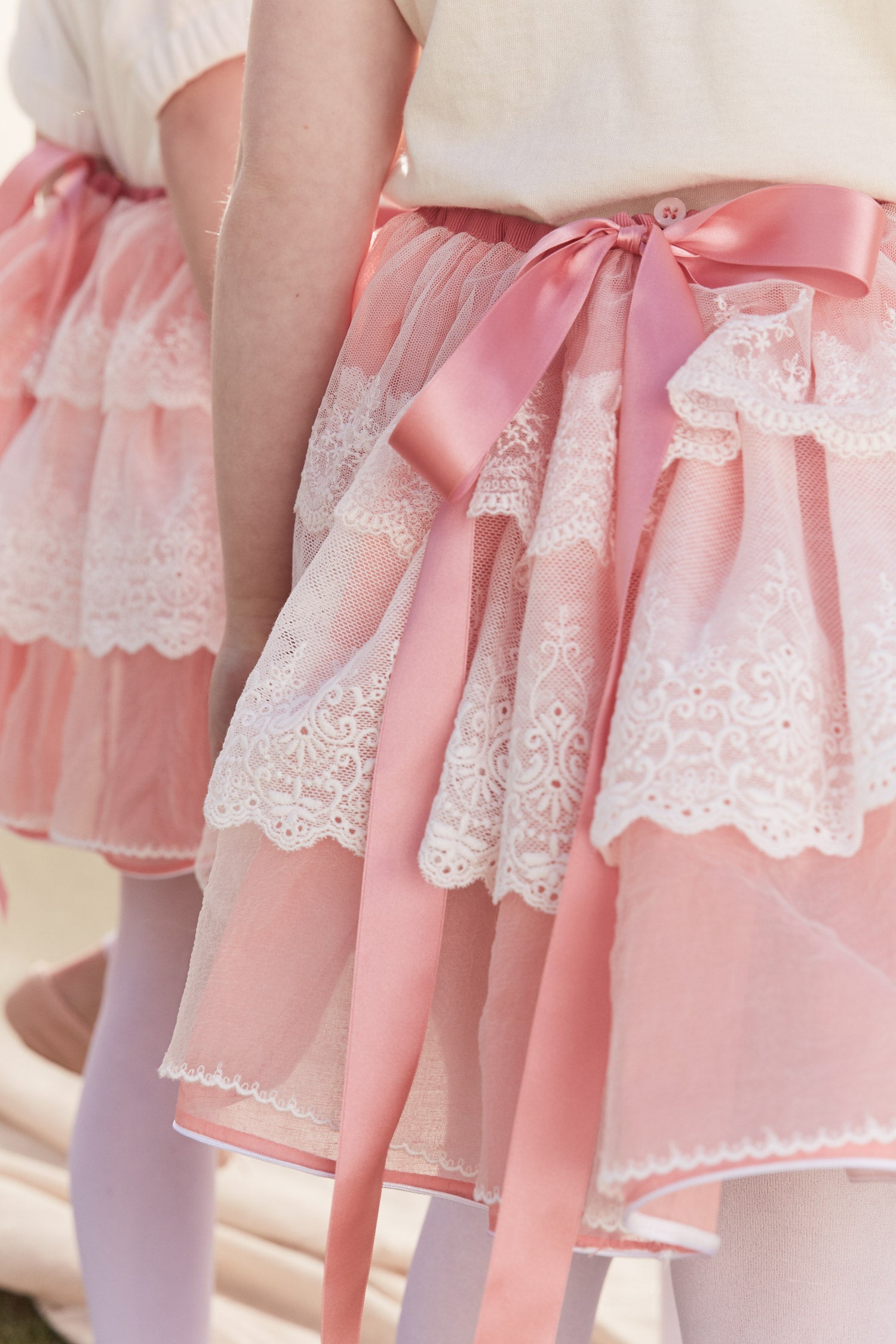 Opera Tutu Skirt - Strawberries & Cream