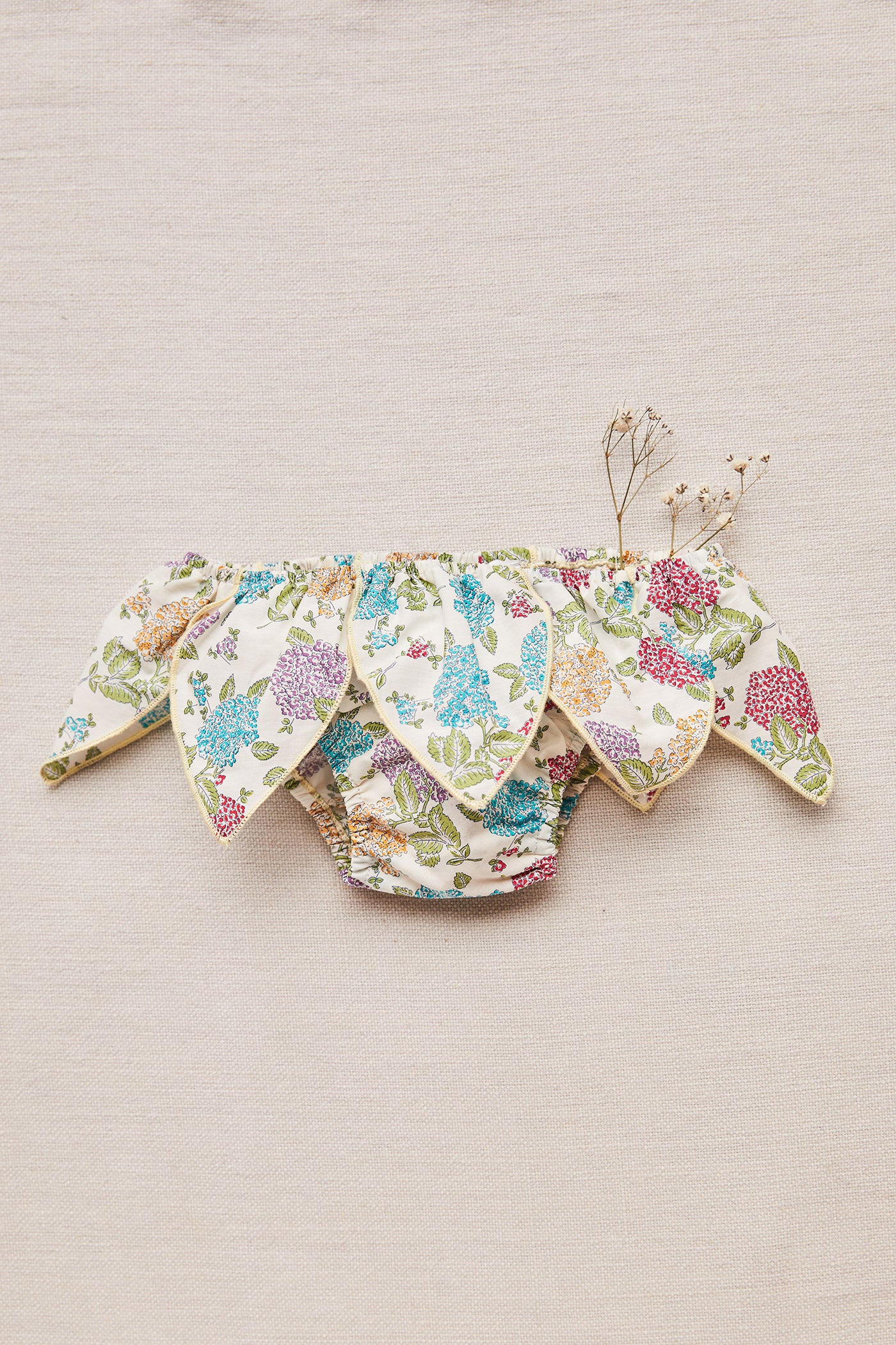 Teardrop in Blue, purple and orange flowers Liberty fabric - Swimwear Bottoms